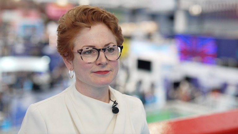 Laura Citron, chief executive of London and Partners, at London Tech Week
