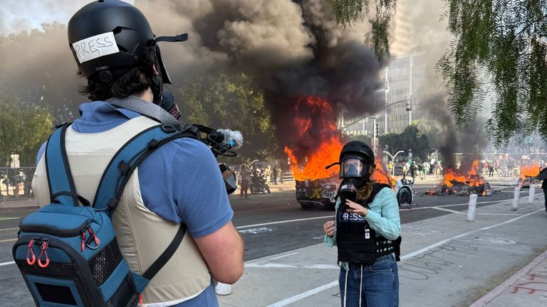 US correspondent Martha Kelner is reporting from Los Angeles