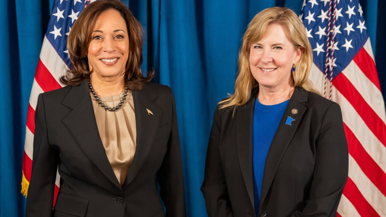Kamala Harris and Melissa Hortman. Pic: Instagram.