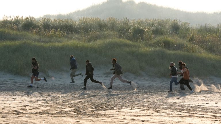 French police fire tear gas at migrants – as No 10 admits Channel crisis ‘deteriorating’