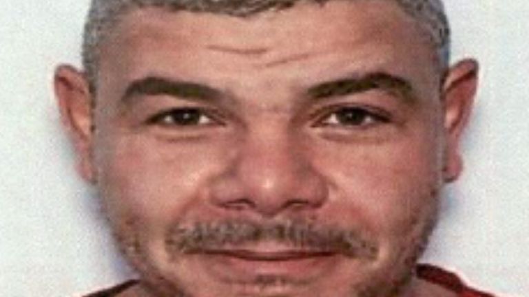 The suspect has been described as residing 'illegally in our country', according to US government officials. Pic: obtained by NBC News.