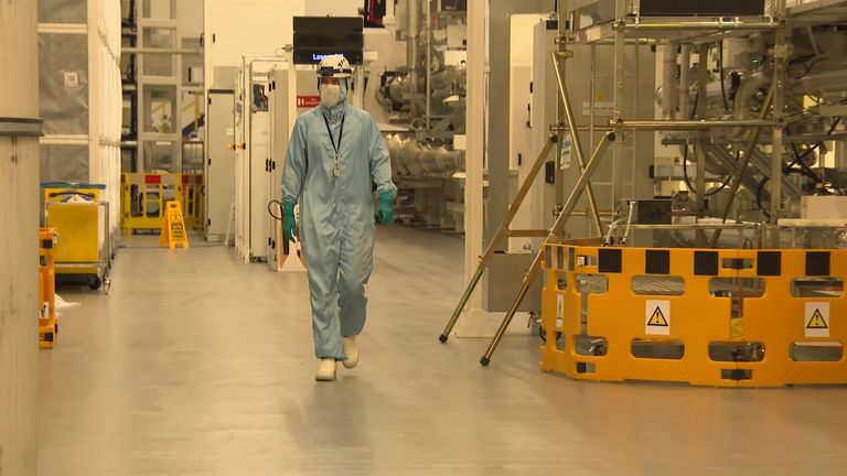 Inside a top secret nuclear weapons site