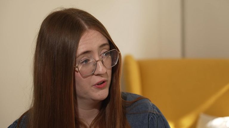 Orfhlaith Campbell, who had an abortion at 23 weeks, but she says she had to fight to get the care she needed in Northern Ireland