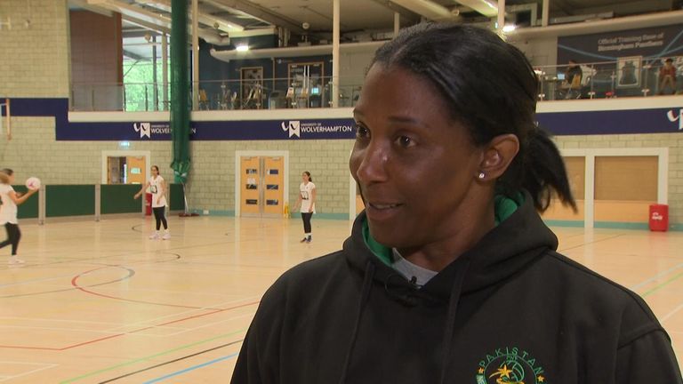 Former England captain Amanda Newton has been coaching the team
