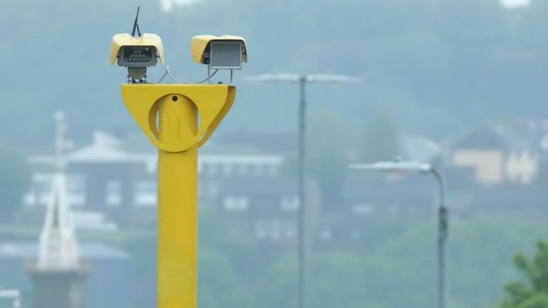 Only 1.5% of red lights have cameras attached to them across the UK