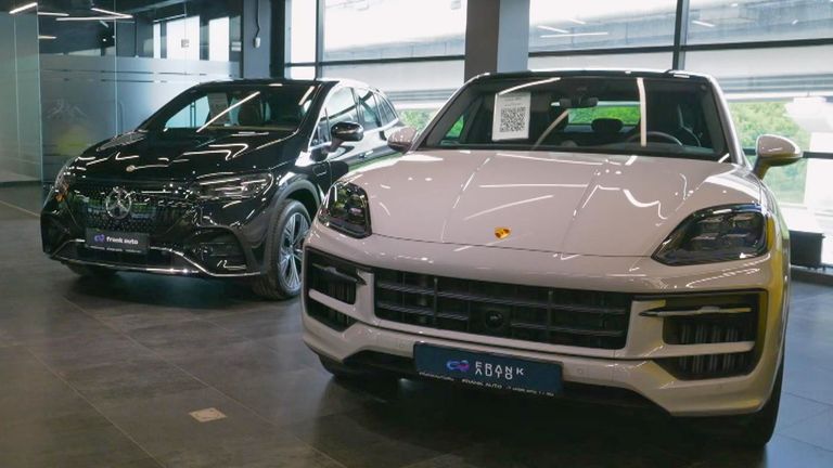 Western cars imported into Russia