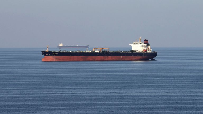 Oil tankers pass through the Strait of Hormuz. File pic: Reuters