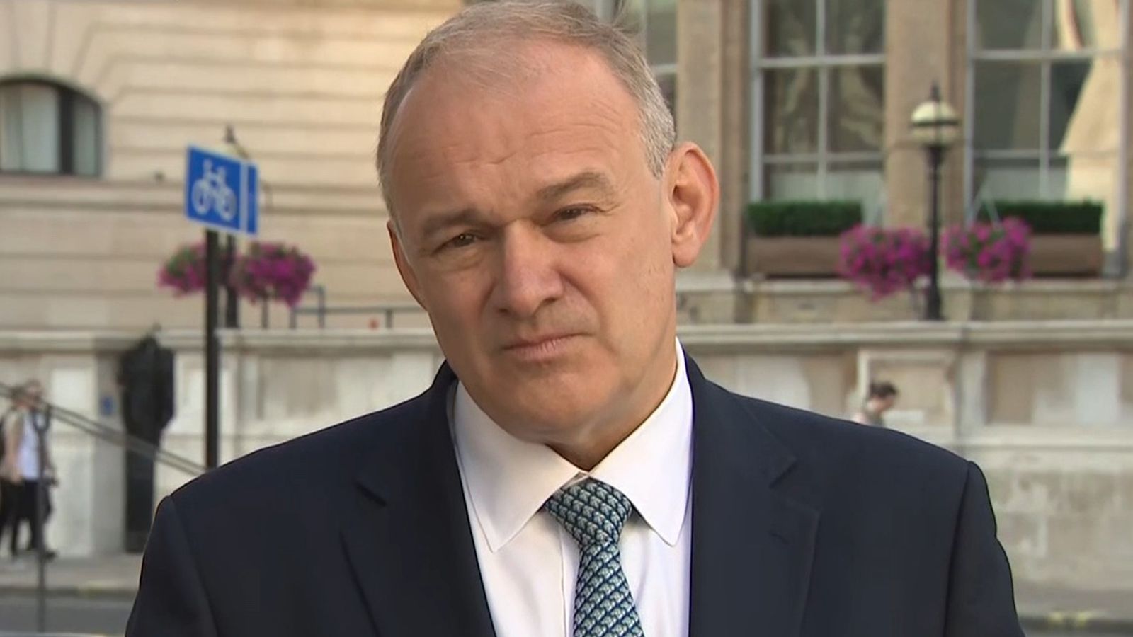 Sir Ed Davey to boycott Donald Trump state dinner with King Charles in Gaza protest