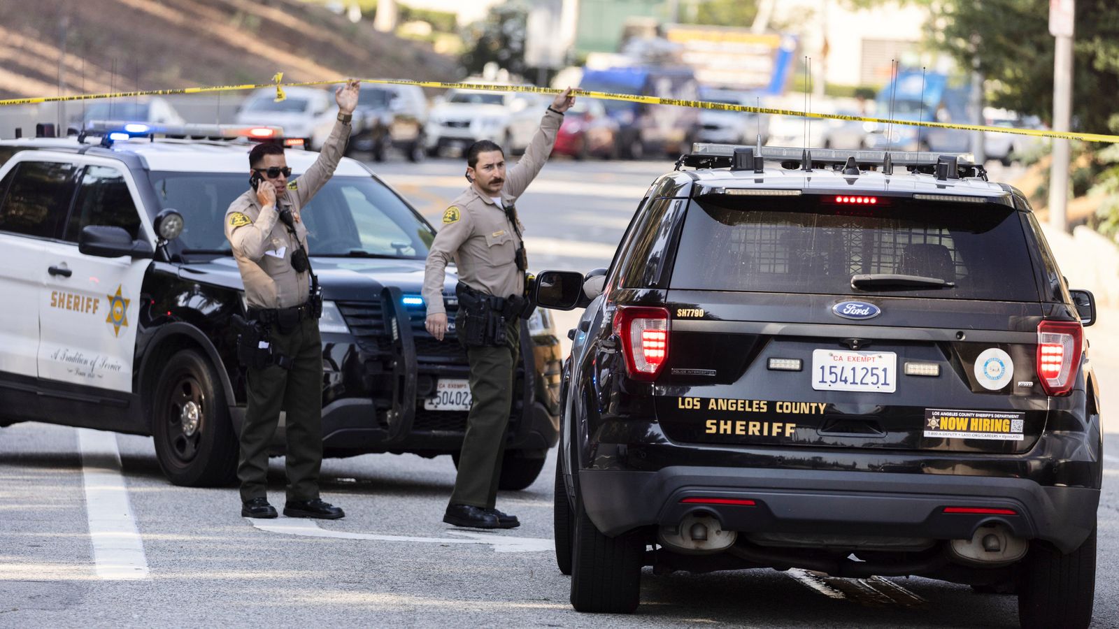 At least three killed after 'horrific incident' at sheriff training facility in LA