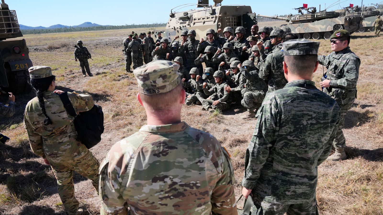 UK among 19 nations taking part in Australia's largest war exercise - as China expected to watch