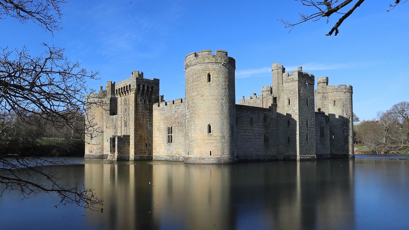 Man seriously injured after sword goes through visor during battle re-enactment at Bodiam Castle in East Sussex