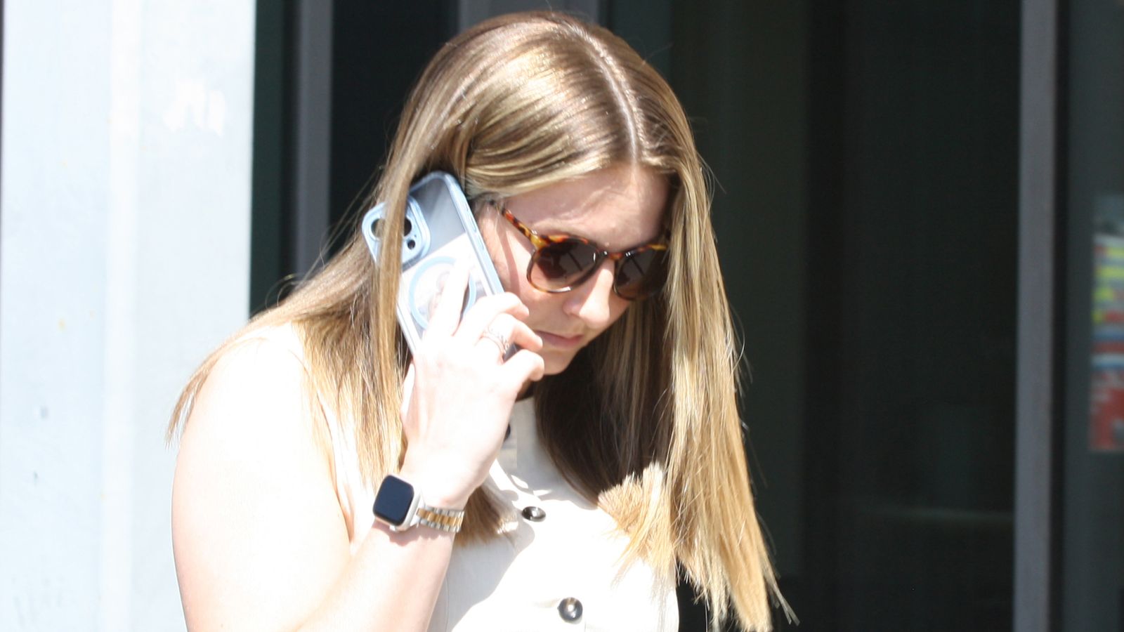 Former PE teacher Bronwen James appears in court charged with sexual offences against children