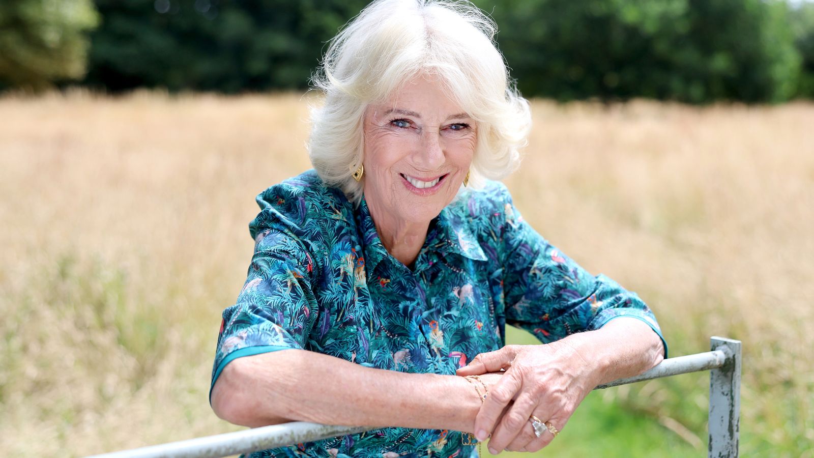 Photograph of Queen Camilla released to celebrate 78th birthday