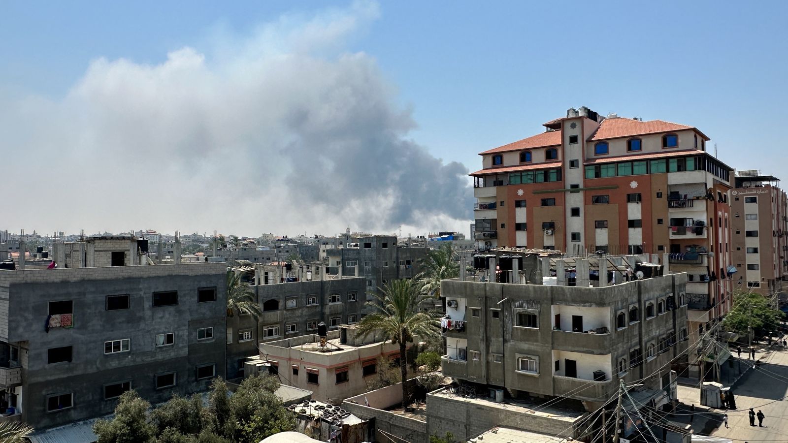 Israel launches ground assault on central Gazan city, says charity