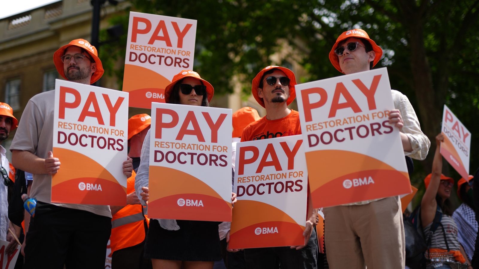 Resident doctors' strike to go ahead as government refuses to budge on pay