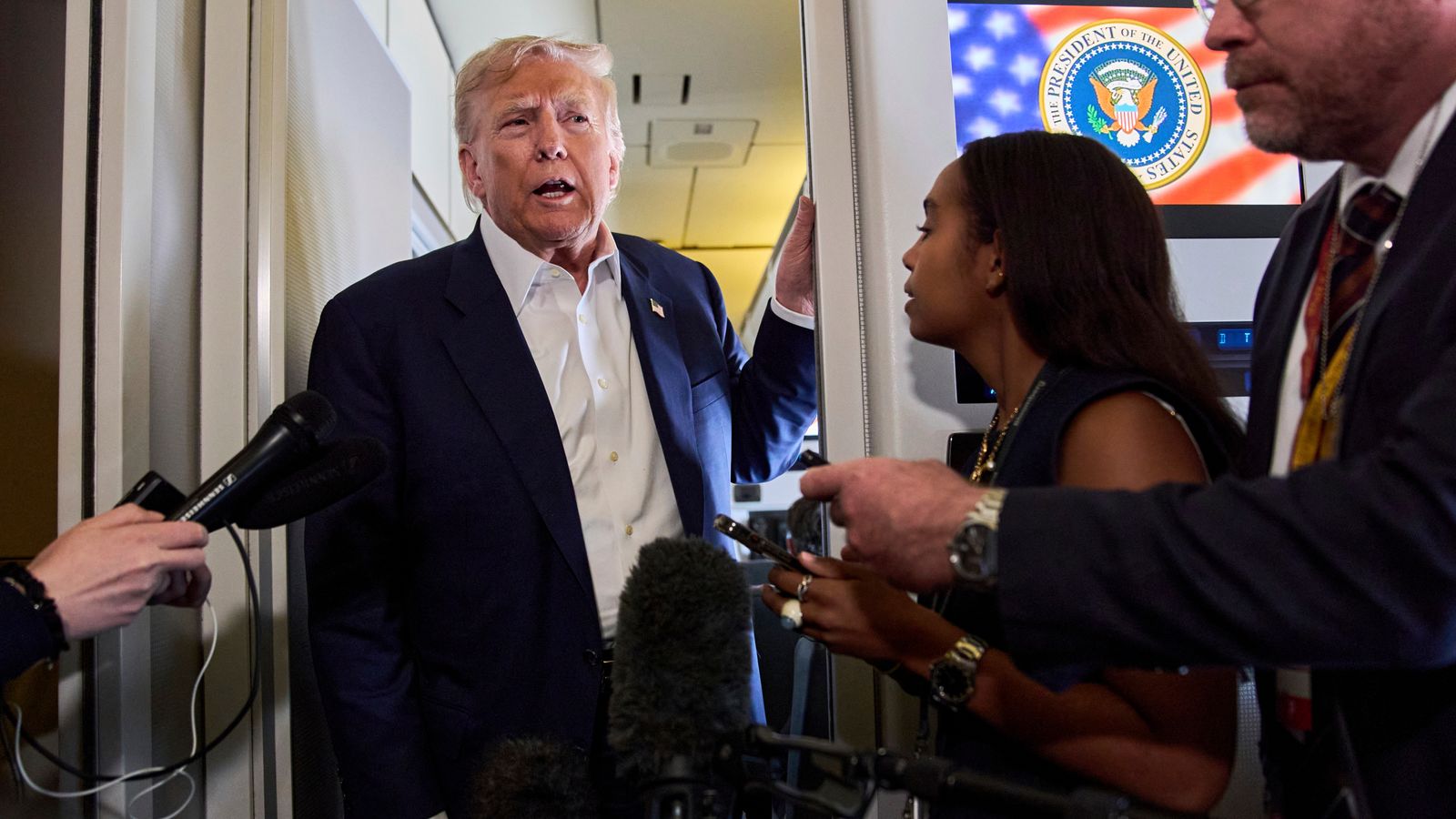 Trump claims Epstein 'stole' accuser Virginia Giuffre from MaraLago