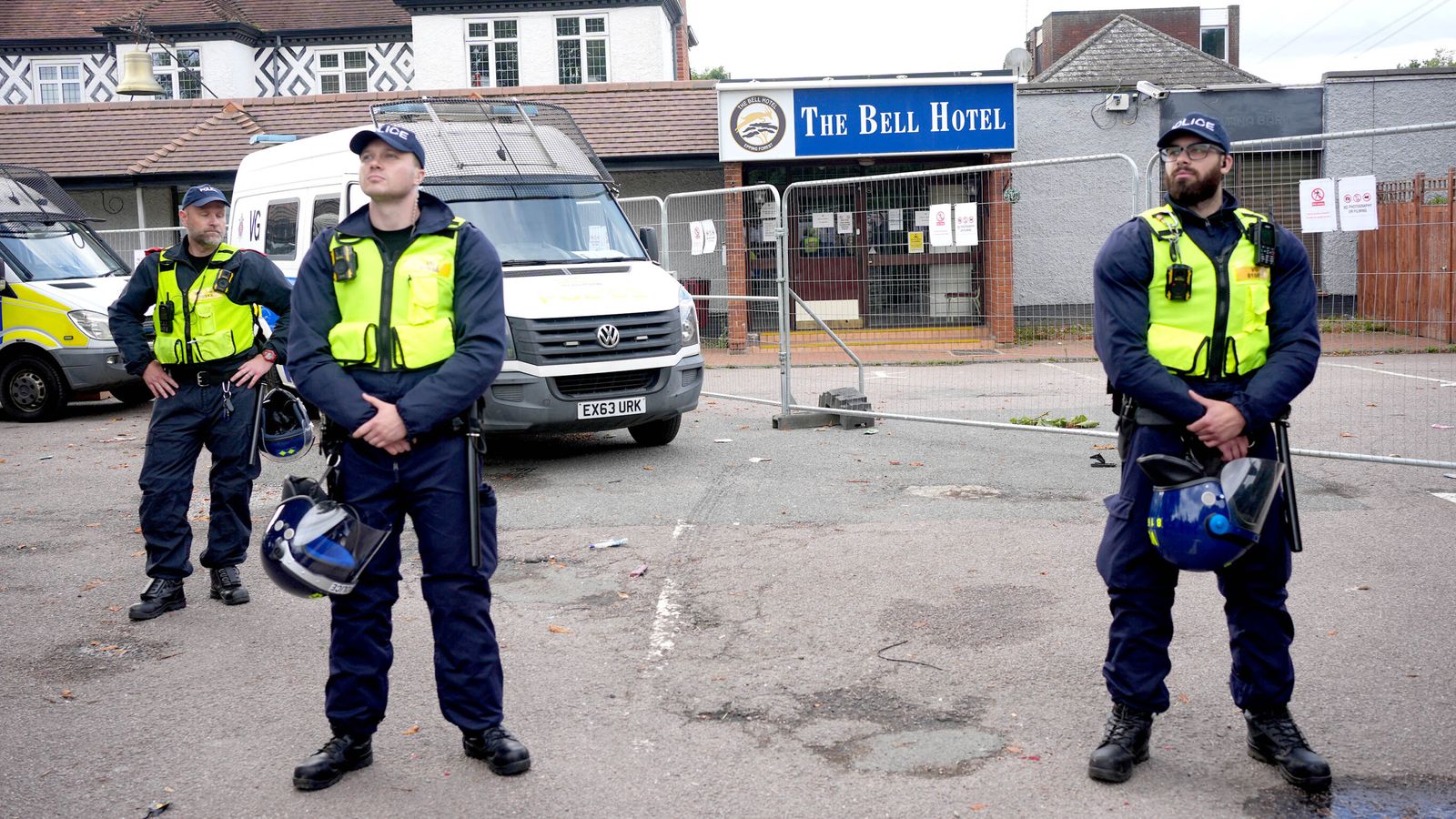 Epping council demands government 'immediately' close asylum hotel – as Home Office works to 'restore order'