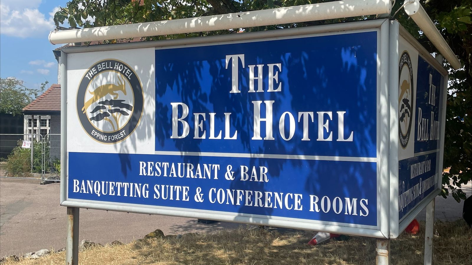 Man staying at hotel that has been focus of protests denies sexual assault charge