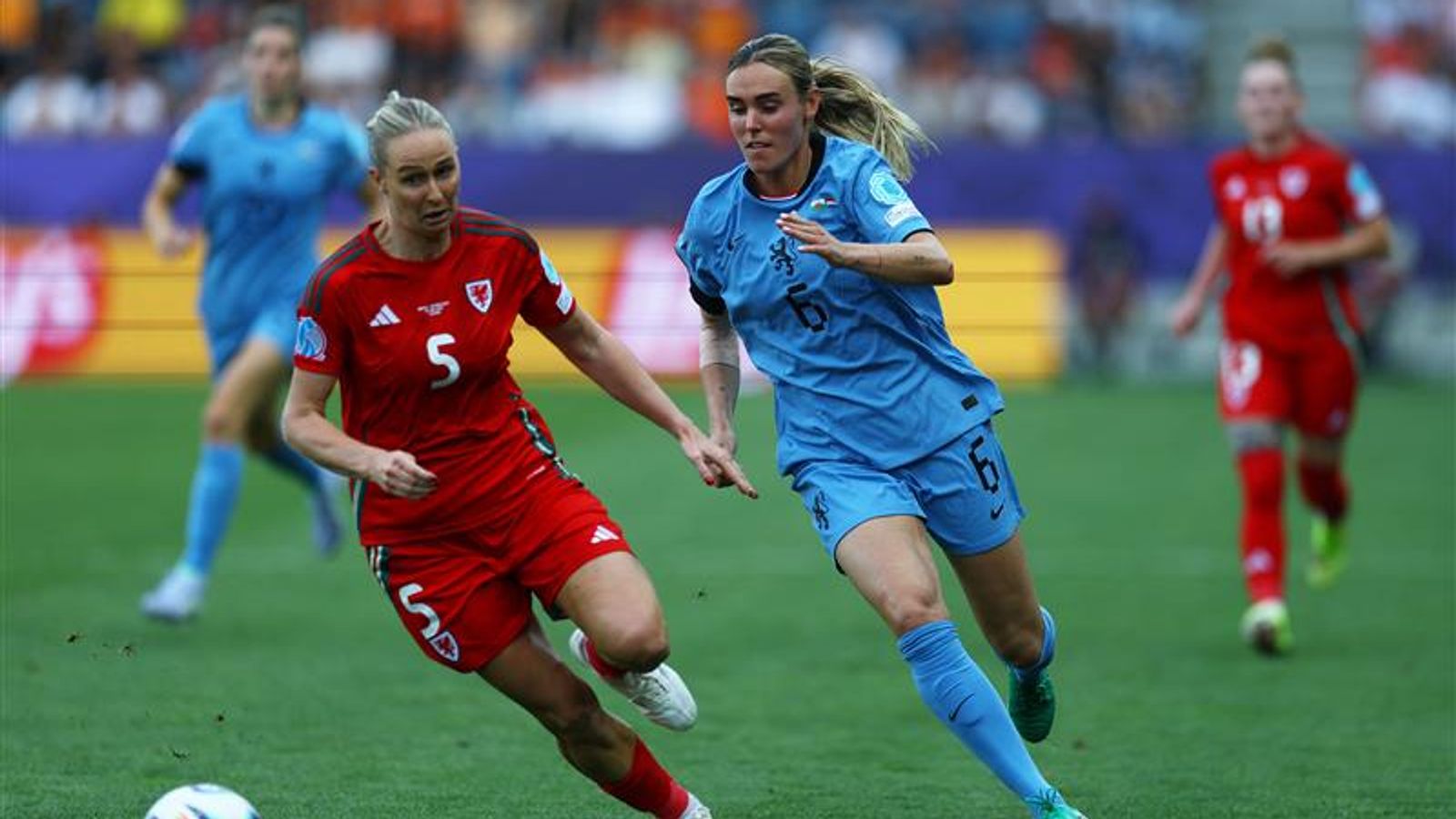 Women’s Euros: Wales v Netherlands