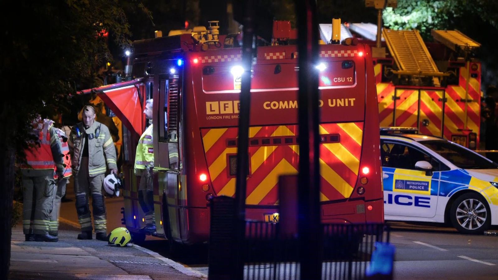 Boy, 12, dies after fire at flat in Lewisham