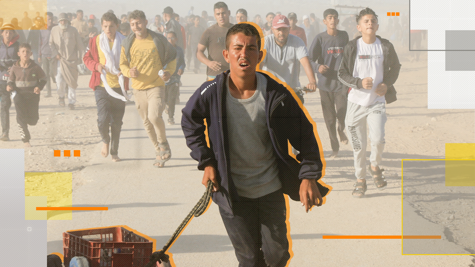 Deadly crush at Gaza aid site after new system implemented