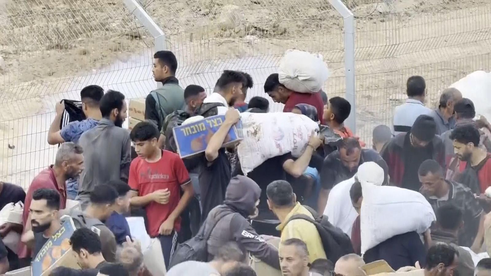 Gaza aid group reacts to claims American contractors fired at starving Palestinians