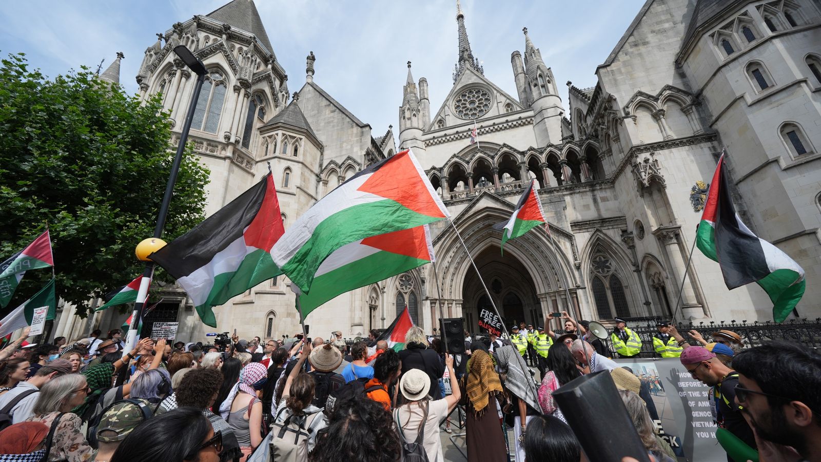 Palestine Action loses bid to gain temporary block on government ban
