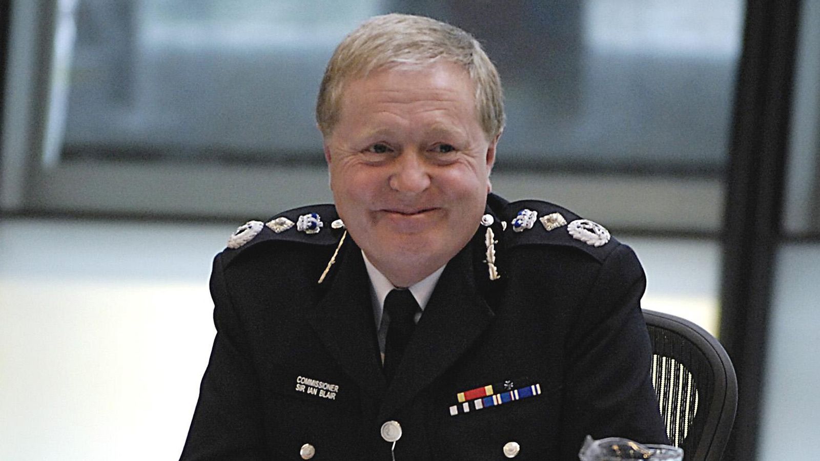 Former Metropolitan Police commissioner Lord Ian Blair has died, Sky News understands Former Metropolitan Police commissioner Lord Ian Blair has died, Sky News understands