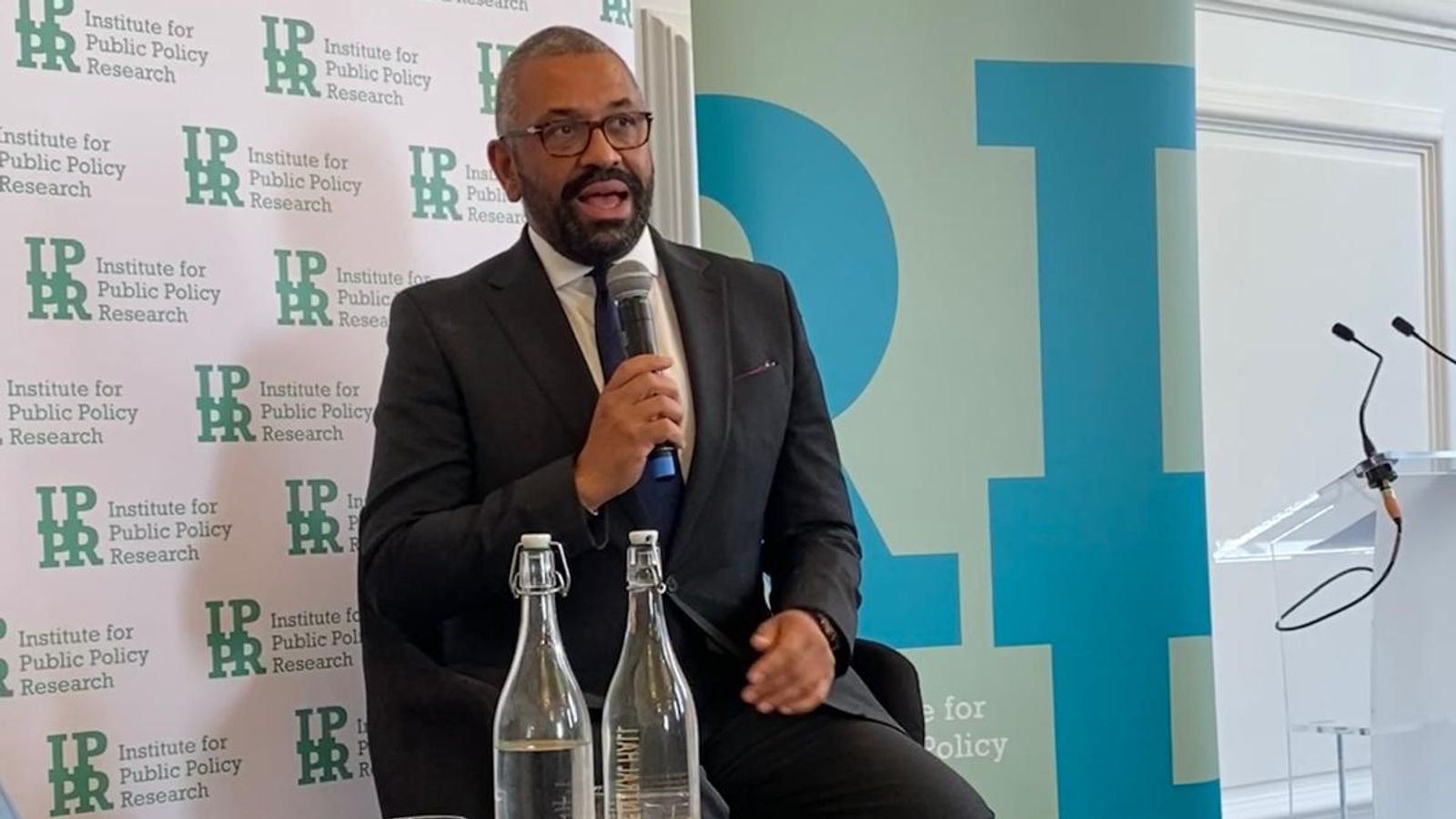 James Cleverly says leaving ECHR is ‘not silver bullet’ and leaves door open for leadership bid
