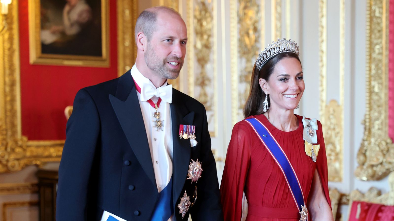 In pictures: Princess of Wales, Elton John and Mick Jagger at King's state banquet for Macron