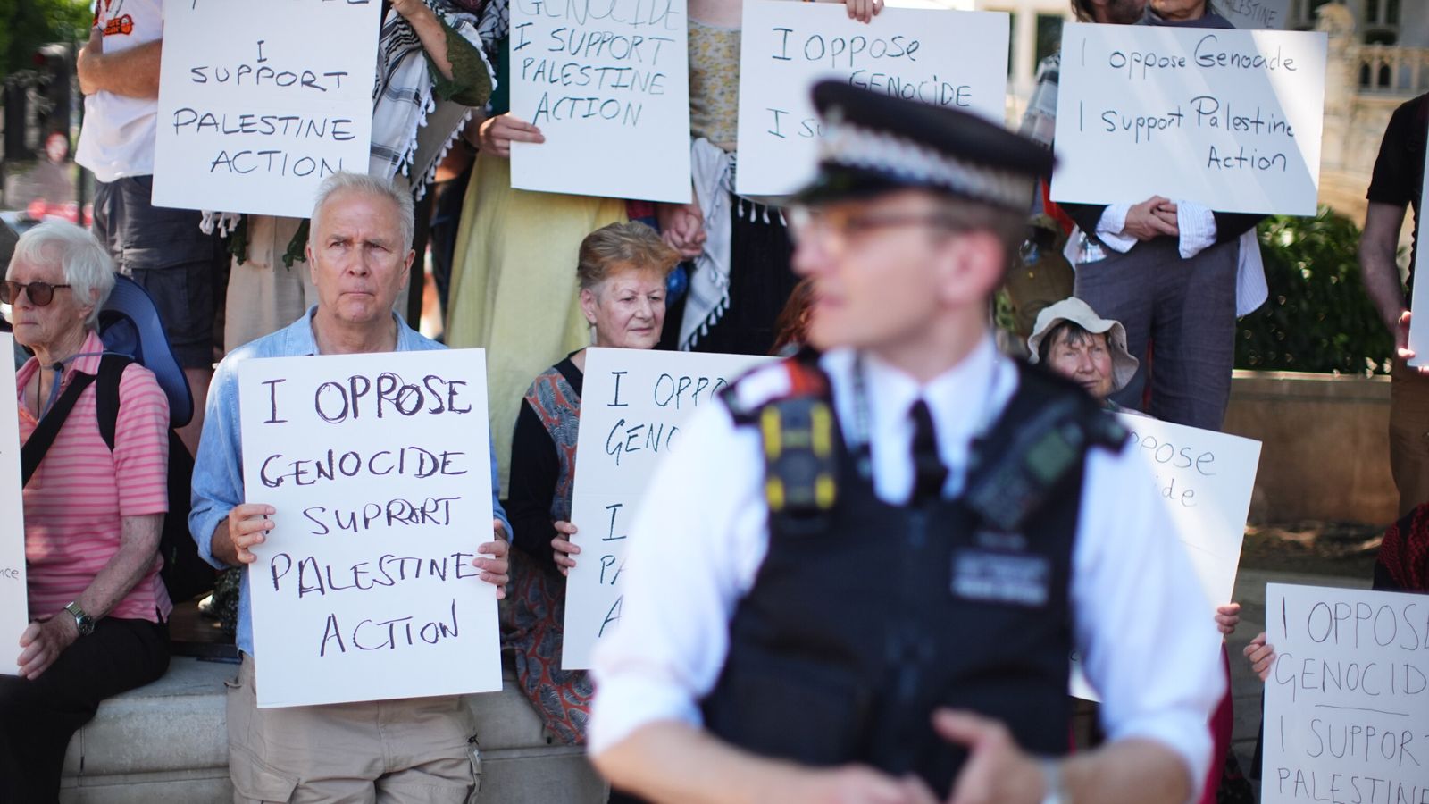 Police warn of mass arrests if Palestine Action protest goes ahead