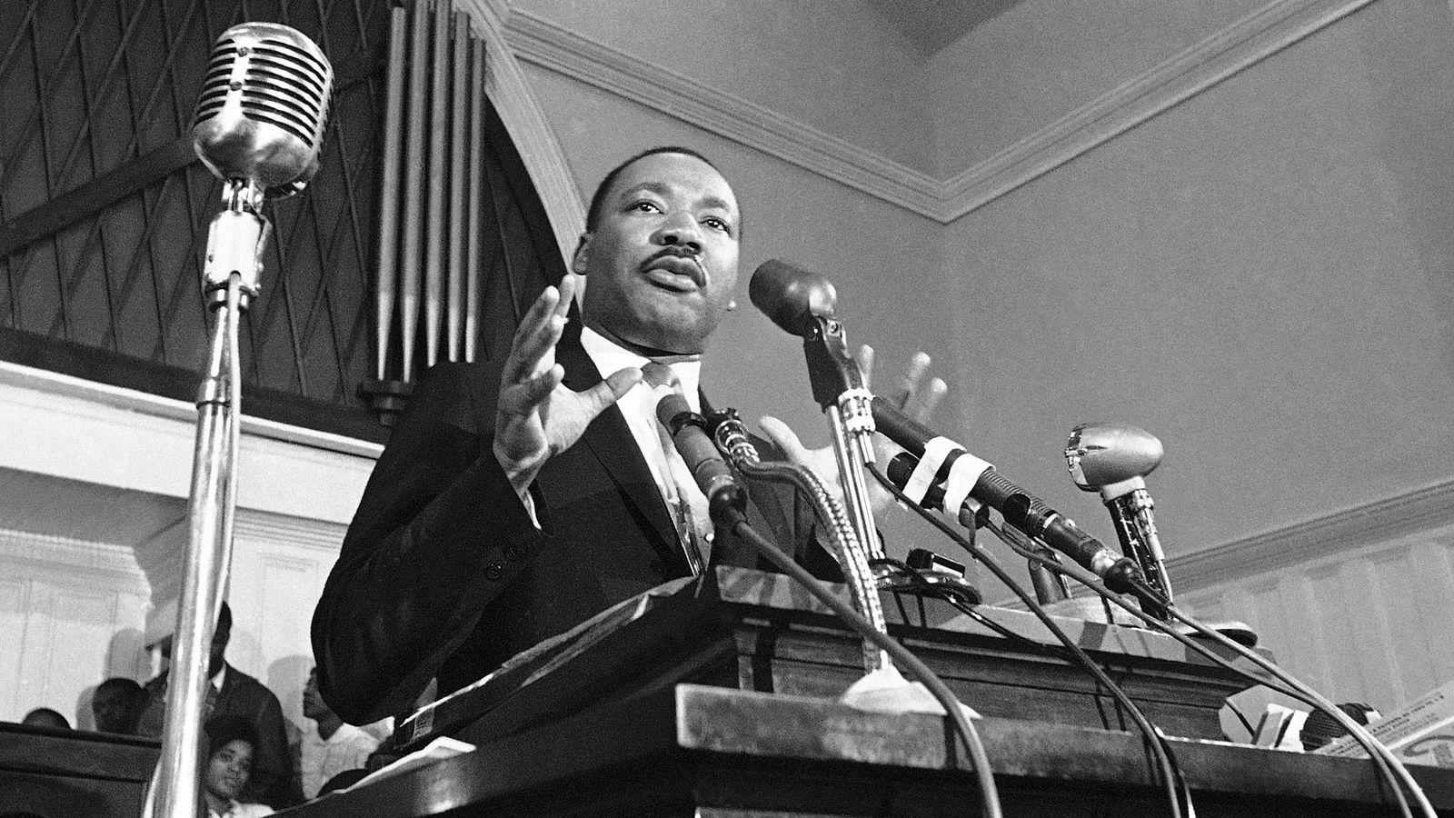 Trump administration releases huge trove of documents about Dr Martin Luther King Jr - as President faces revolt over Epstein files