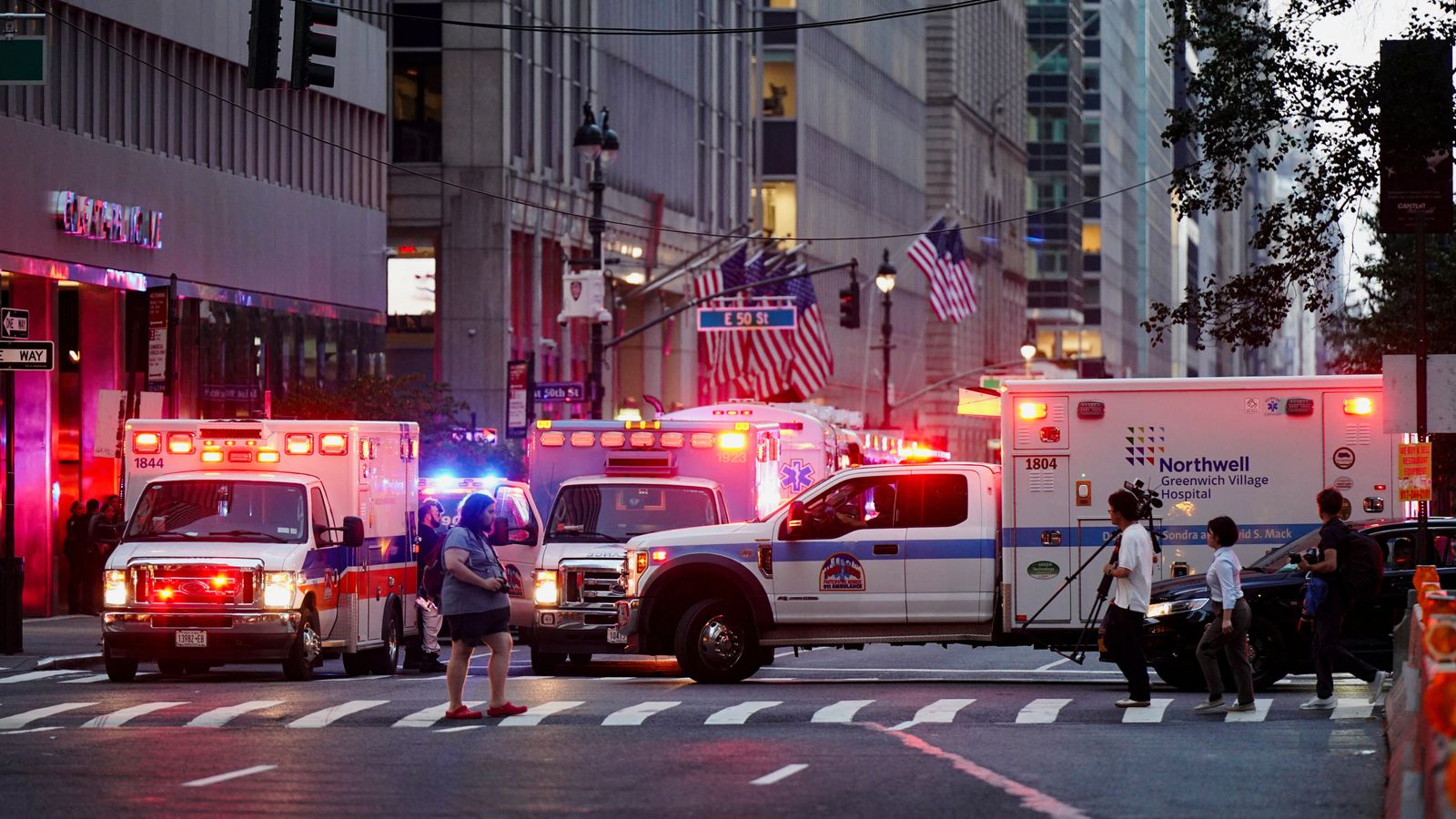At least four people have been killed in a shooting in New York | US ...