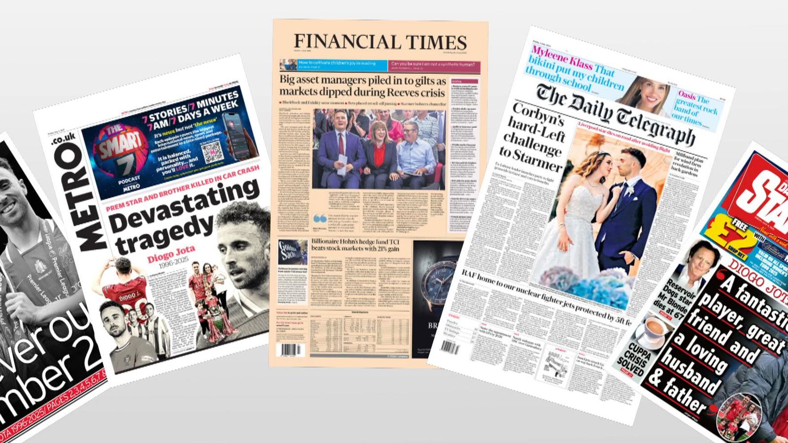 Friday’s national newspaper front pages | UK News   news.sky.com