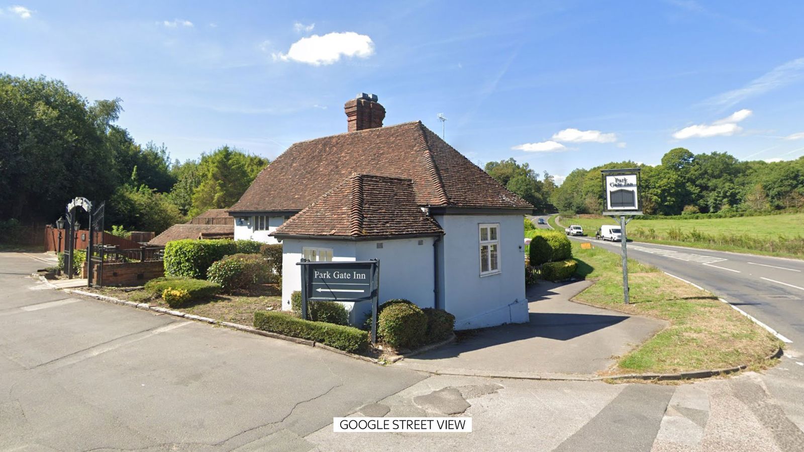 Man seriously injured after being shot by police outside Kent village pub