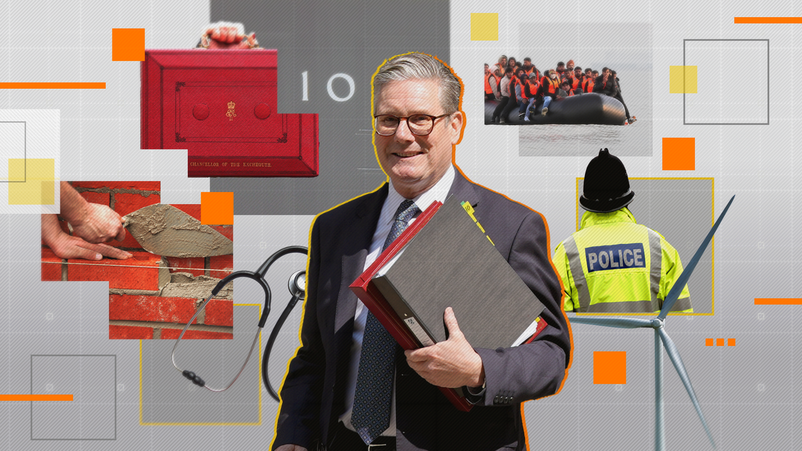 One year of Starmer: Nine charts that tell us whether Labour's first year has been a success or failure