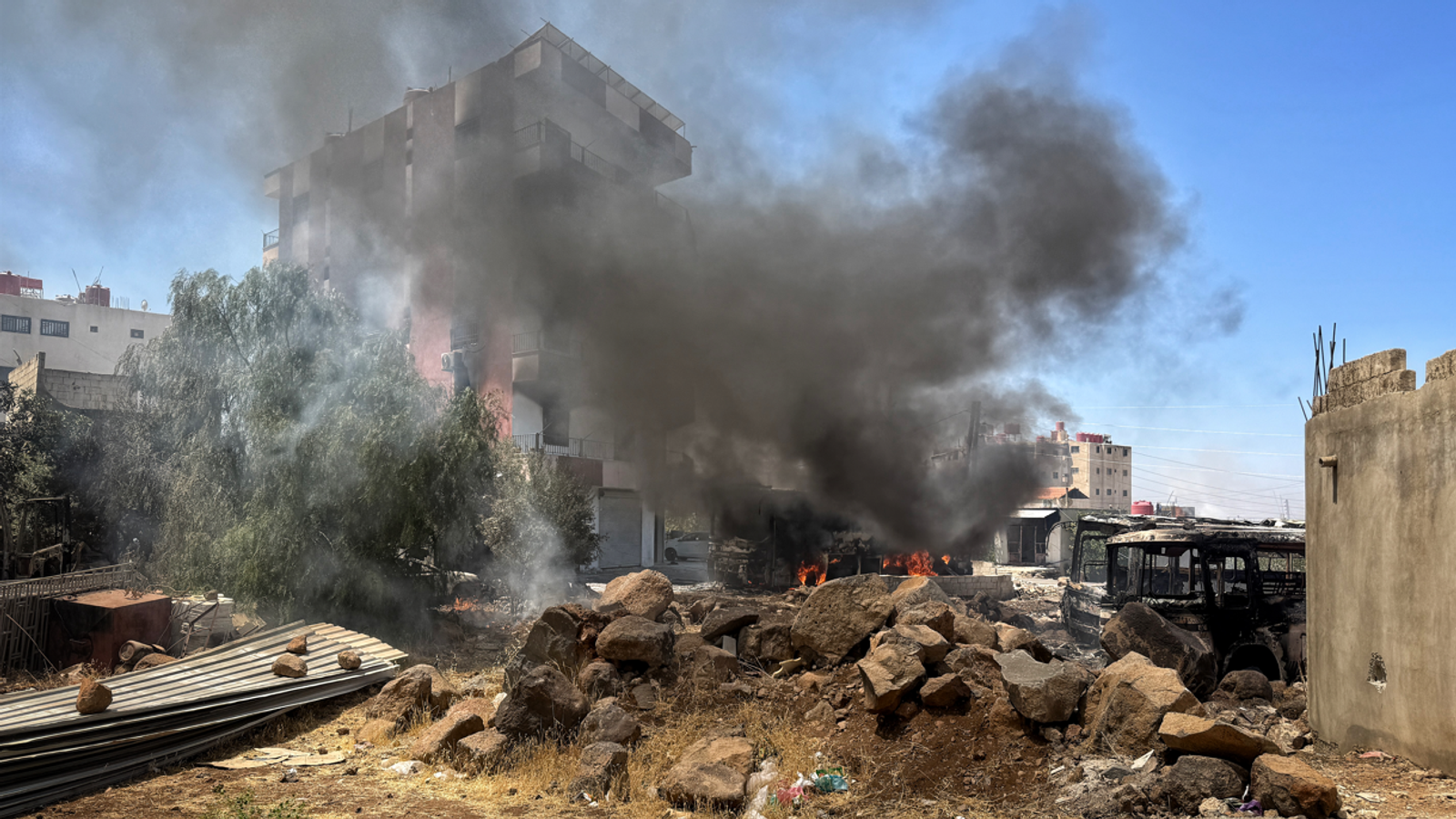 Inside Sweida: The Syrian city ravaged by sectarian violence - where bodies line streets and homes are burned