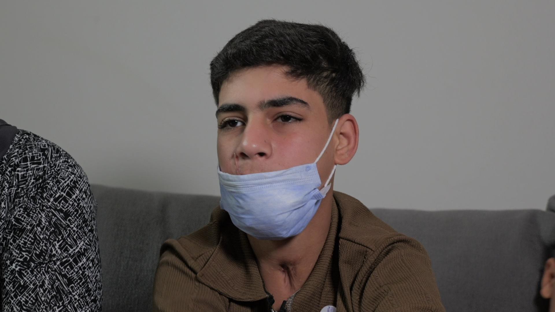 Gazan boy, 15, given hero's welcome as he arrives in UK for urgent medical treatment