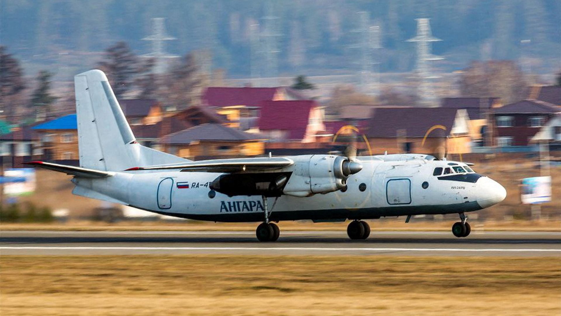 Plane with 49 people on board crashes in Russia's far east