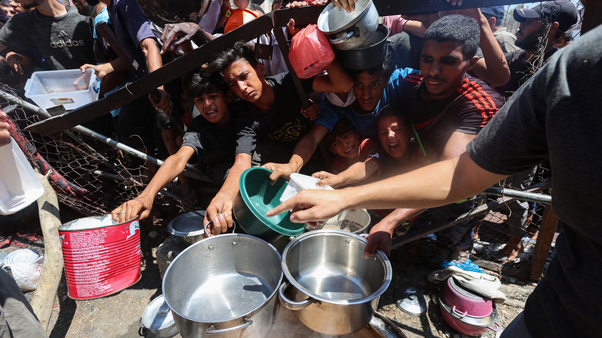 Gaza food situation 'worst it's ever been', charity says &#8211; as UK promises &#163;40m in aid