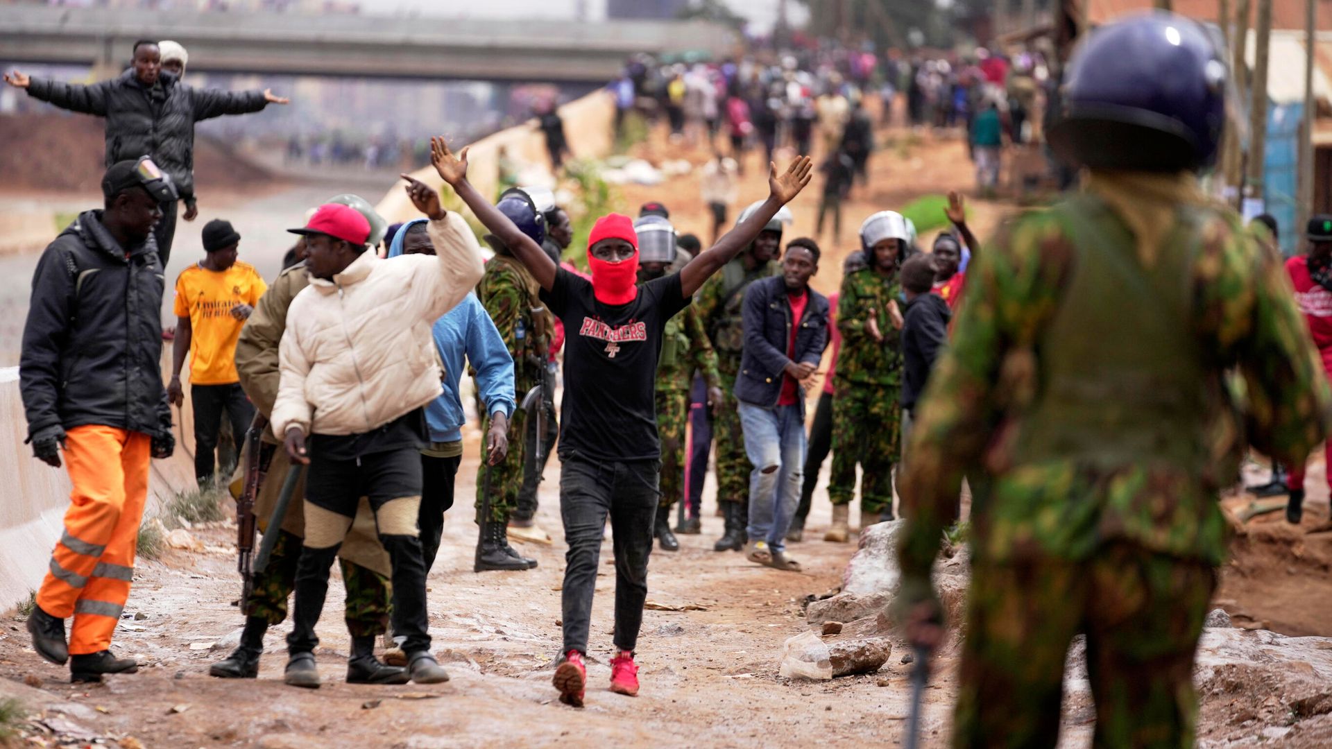 Eleven killed in Kenya as protesters clash with police