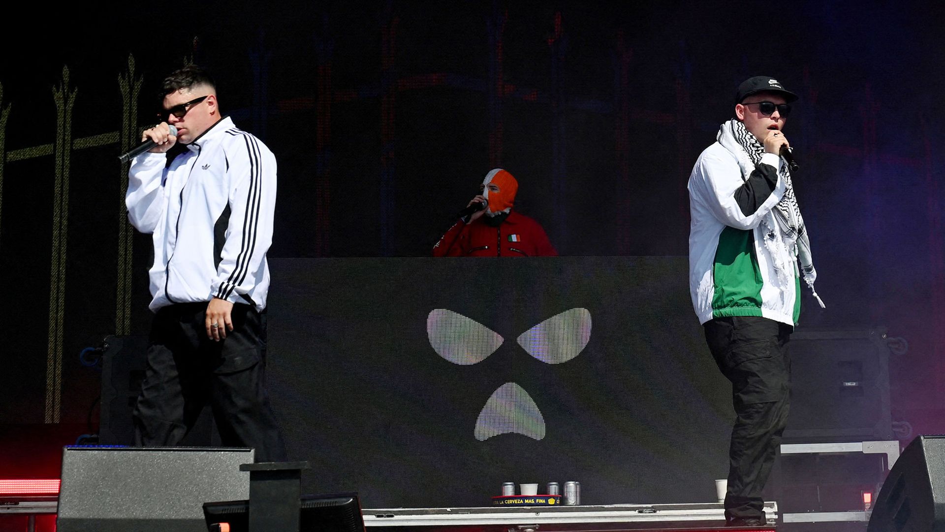 Police taking no further action over Kneecap's Glastonbury show