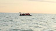 Picture to go with Adam Parsons' eyewitness of migrants crossing on 10/07/25