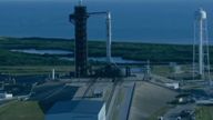 Live coverage of preparations and the launch of a SpaceX Dragon spacecraft carrying NASA astronauts Zena Cardman and Mike Fincke, JAXA (Japan Aerospace Exploration Agency) astronaut Kimiya Yui, and Roscosmos cosmonaut Oleg Platonov to the orbiting laboratory for a science mission. 