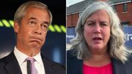 Nigel Farage and Heidi Alexander