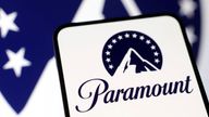 Paramount Global logo is seen in this illustration taken December 17, 2024. REUTERS/Dado Ruvic/Illustration