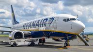 Beauvais airport, France, in June 2024.