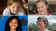 Clockwise: Sarah Marsh, 8, dead; Renee Smajstrla, 8, dead; Jane Ragsdale, Owner of Heart O’ the Hills, dead; Madelyn Jeffrey, 11, missing