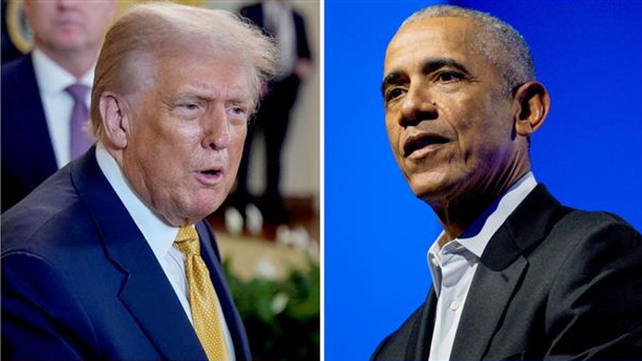 Obama issues rare rebuke of president's 'bizarre' treason claim; US strikes 'massive deal' with Japan
