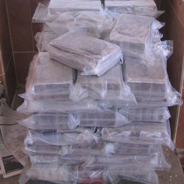 A British pensioner has been arrested in Spain after allegedly attempting to smuggle more than 62kg of cannabis resin. Pic: Civil Guard
